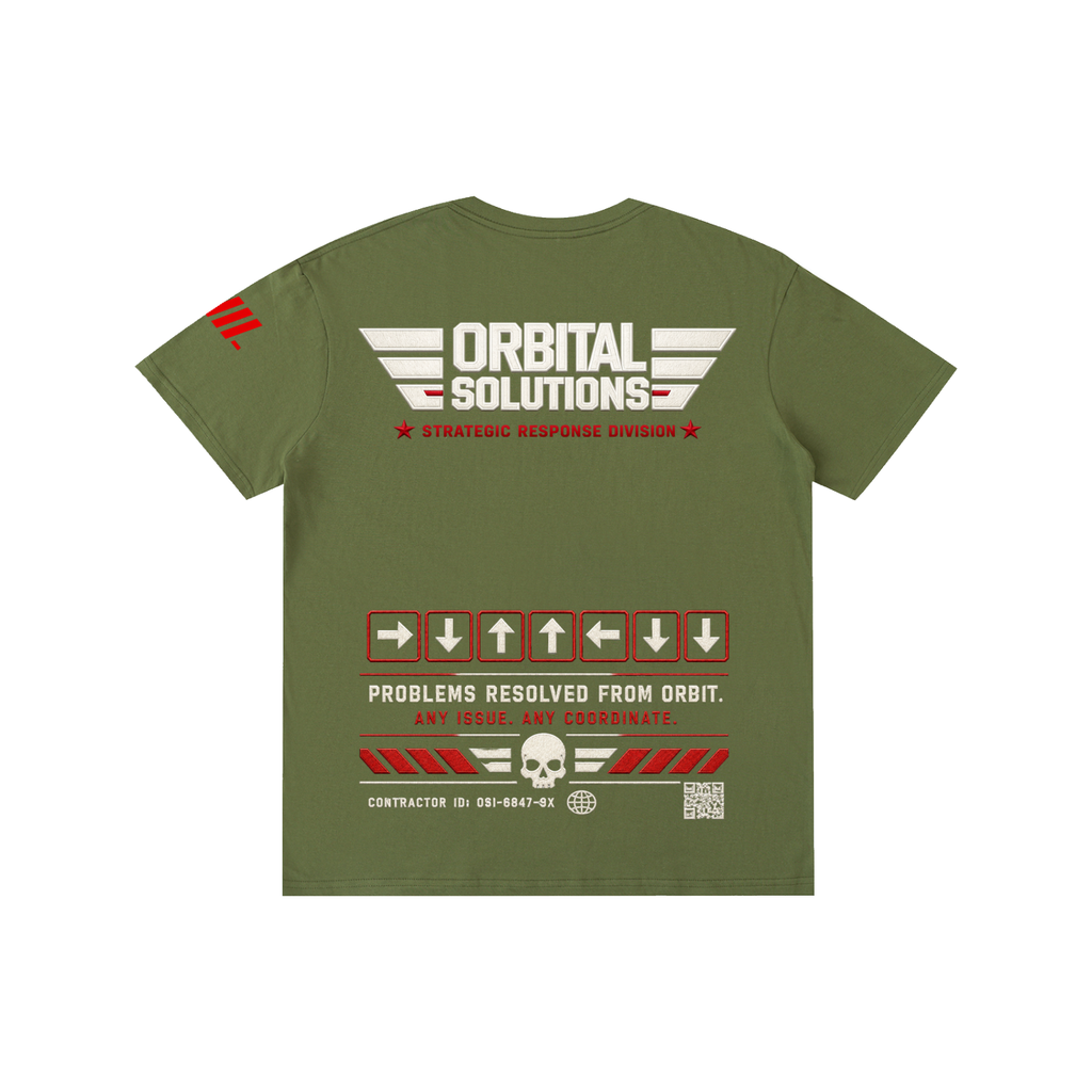 HELLDIVERS 2 Inspired Graphic T-Shirt - Army Green